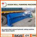 Máquina de corte de folha de metal hidráulico Dx 6m